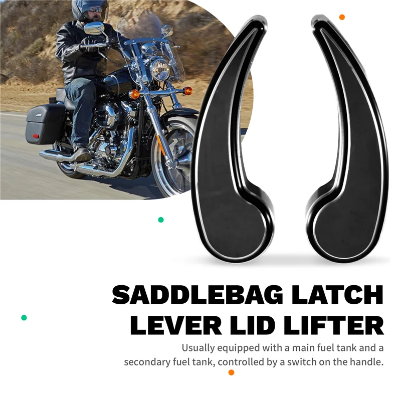 Pestillo alforja Harley-Davidson Touring 2014-2022 – elevador tapa - imagen 5