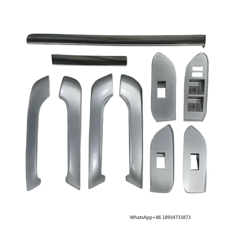 YBJ Embellecedor cromado de reposabrazos Toyota Land Cruiser Prado 150
