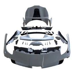 Kit carrocería fibra de carbono MS con difusor y faldas – Ferrari 488