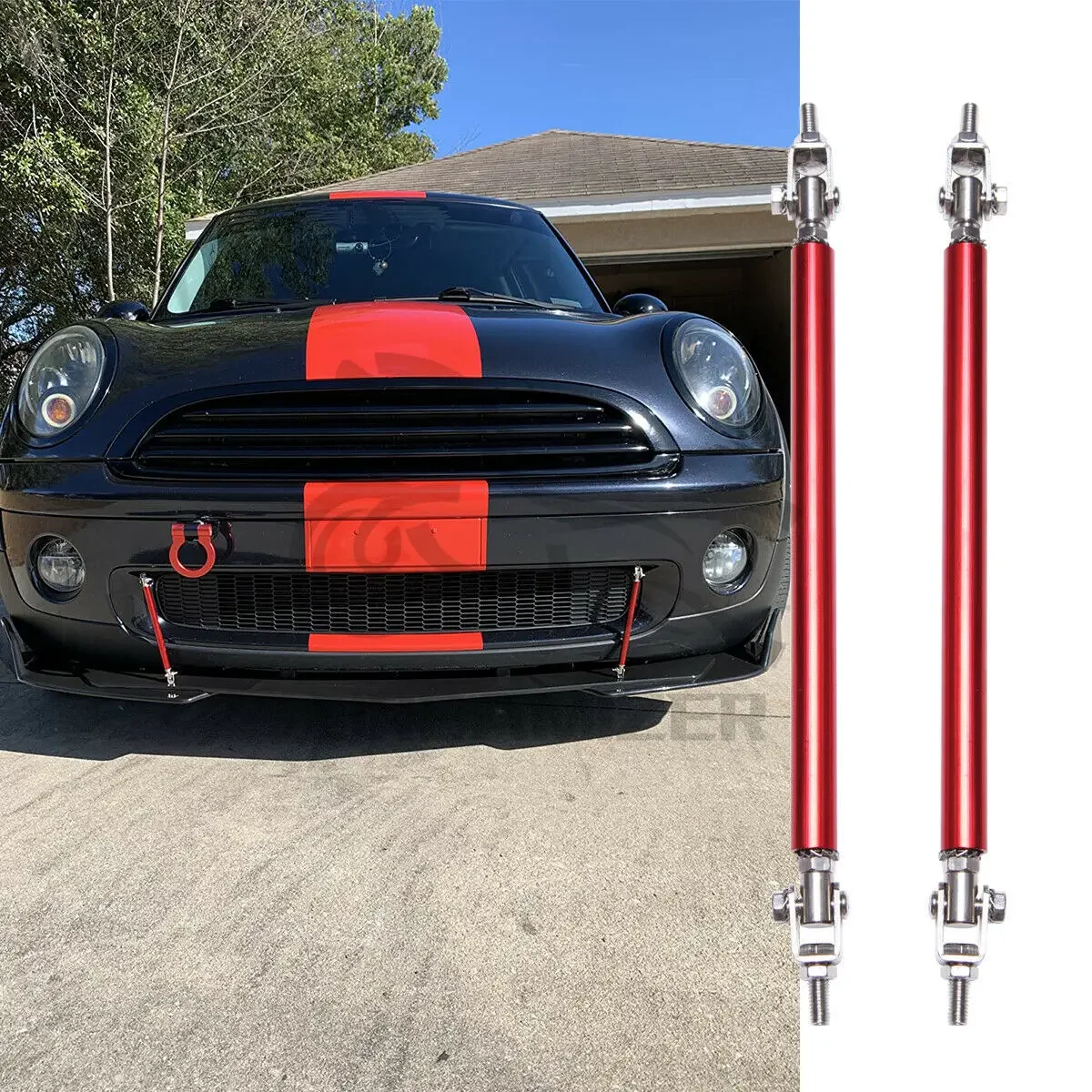 Kit de varillas ajustables para splitter delantero Mini Cooper S