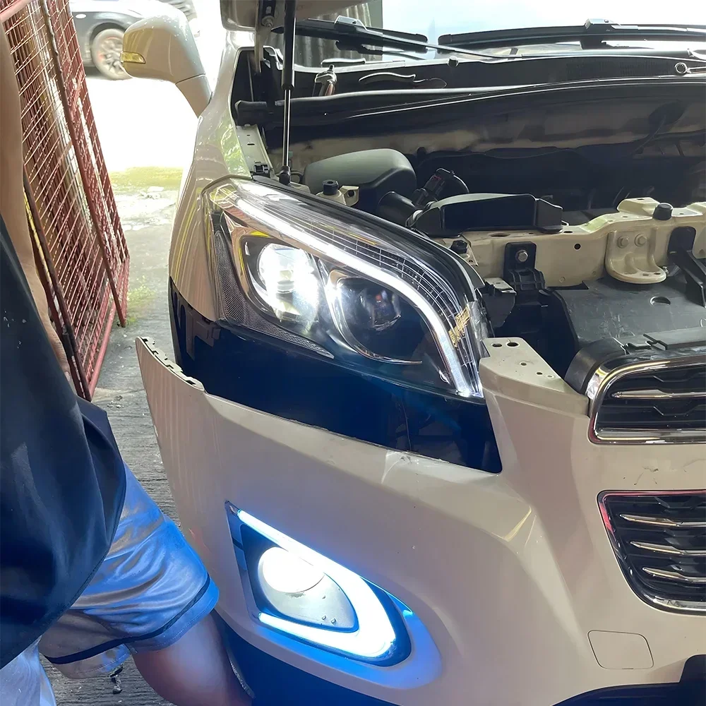 Faros delanteros LED con lente bifocal para Chevrolet Trax 2013-2016 - imagen 5