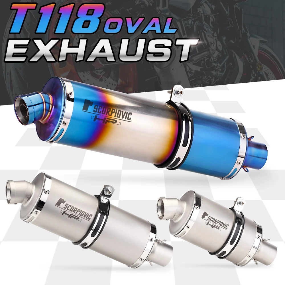 Silenciador de escape universal con DB Killer para NMAX, TMAX y Ninja 400