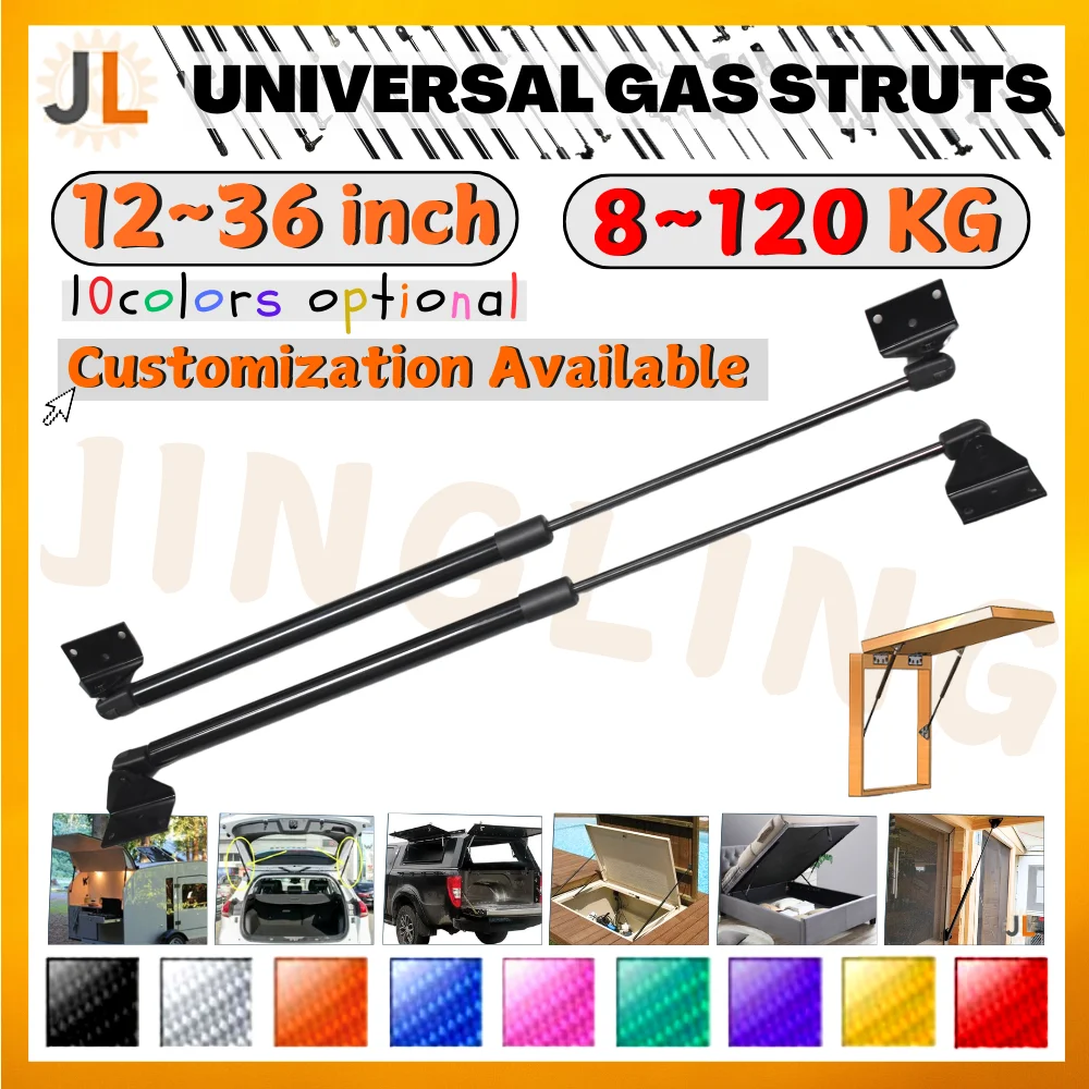 Soporte de gas universal 610 mm 89-300 N para caravana, camión y barco