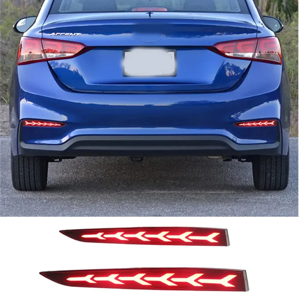 Reflector LED de parachoques para Hyundai Accent 2017-2018