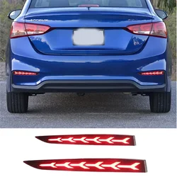 Reflector LED de parachoques para Hyundai Accent 2017-2018