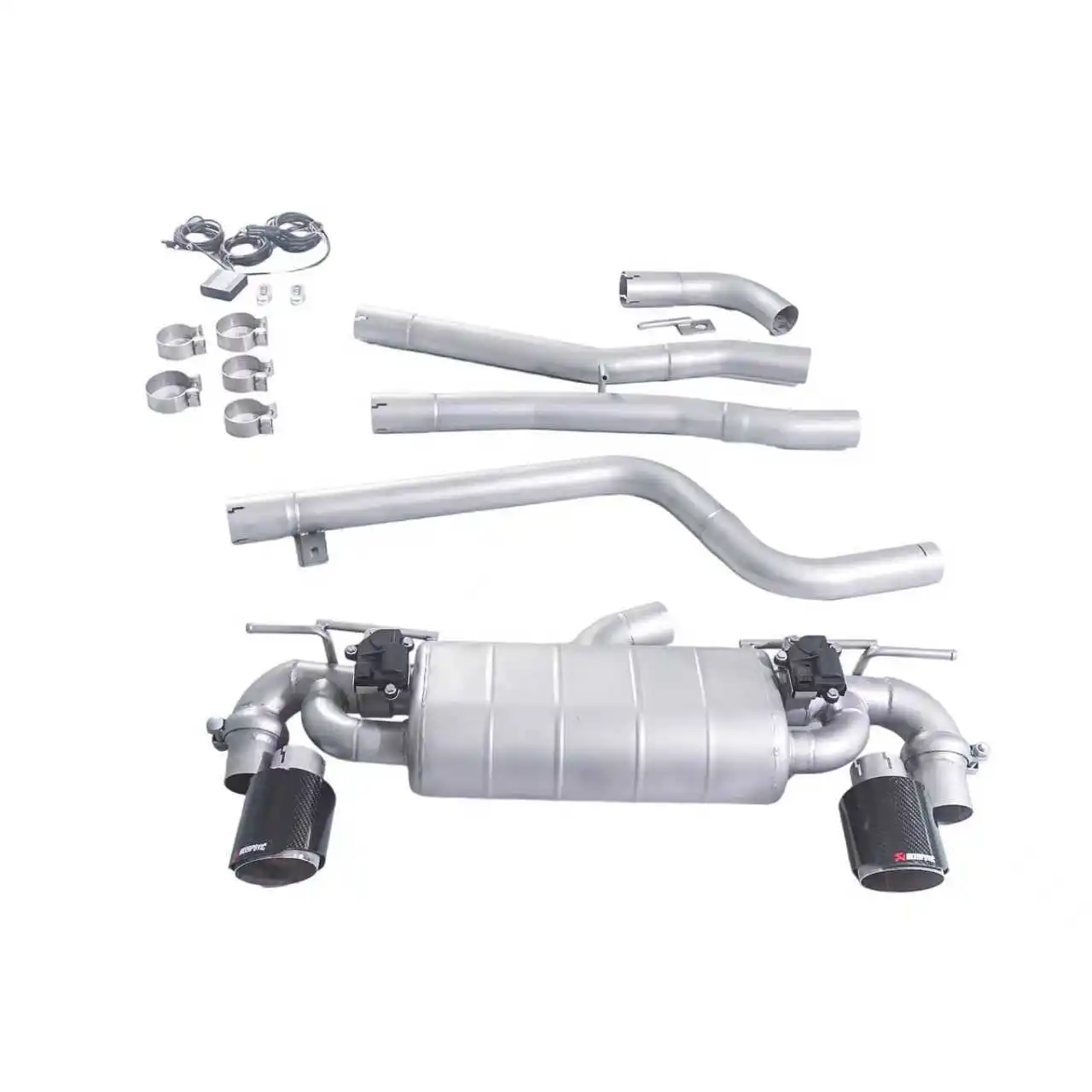 GFC Escape inoxidable para BMW 116i/118i F20 1.5T(13-17) - doble salida - imagen 2