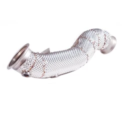 Bajante sin gato acero inox 304 Mercedes-Benz SLC R172 2015-2019