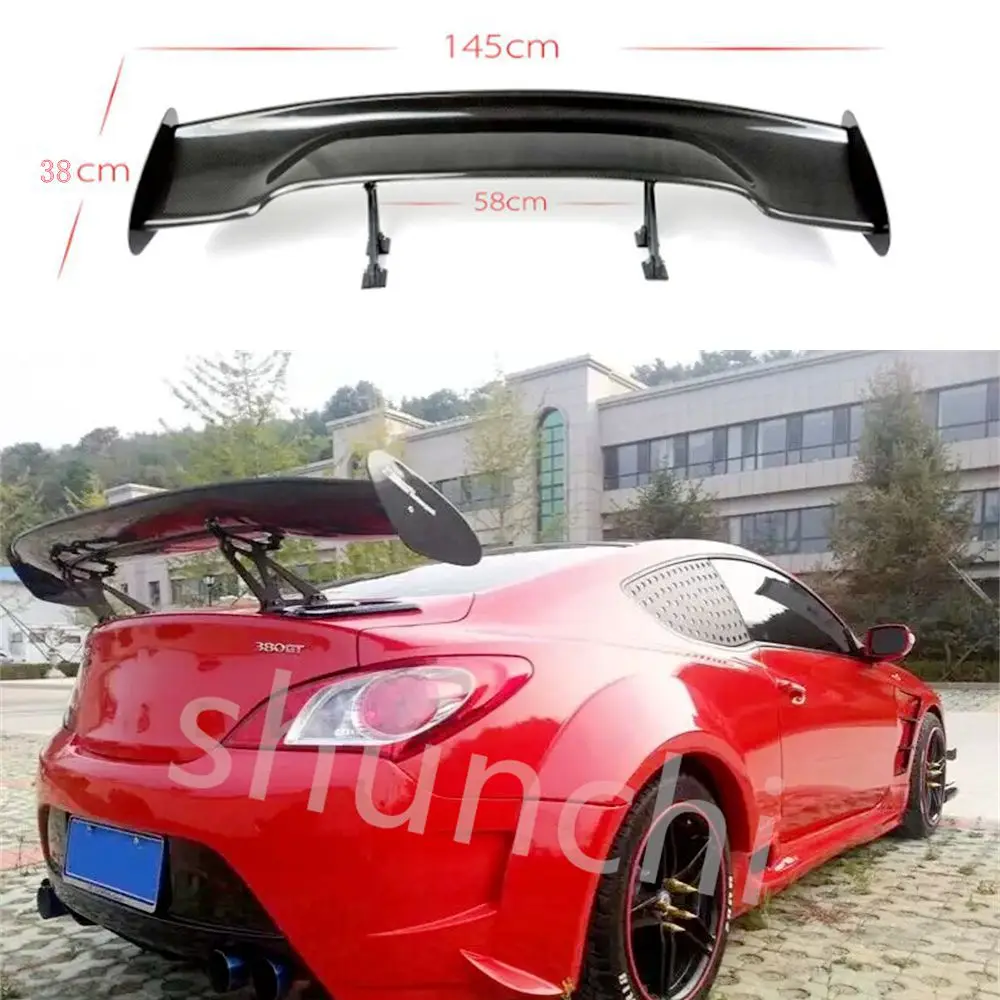 Alerón trasero Universal GT para Hyundai Genesis Coupe 2005-2013 - imagen 2