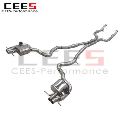 Escape deportivo catback para Mercedes S550 W222