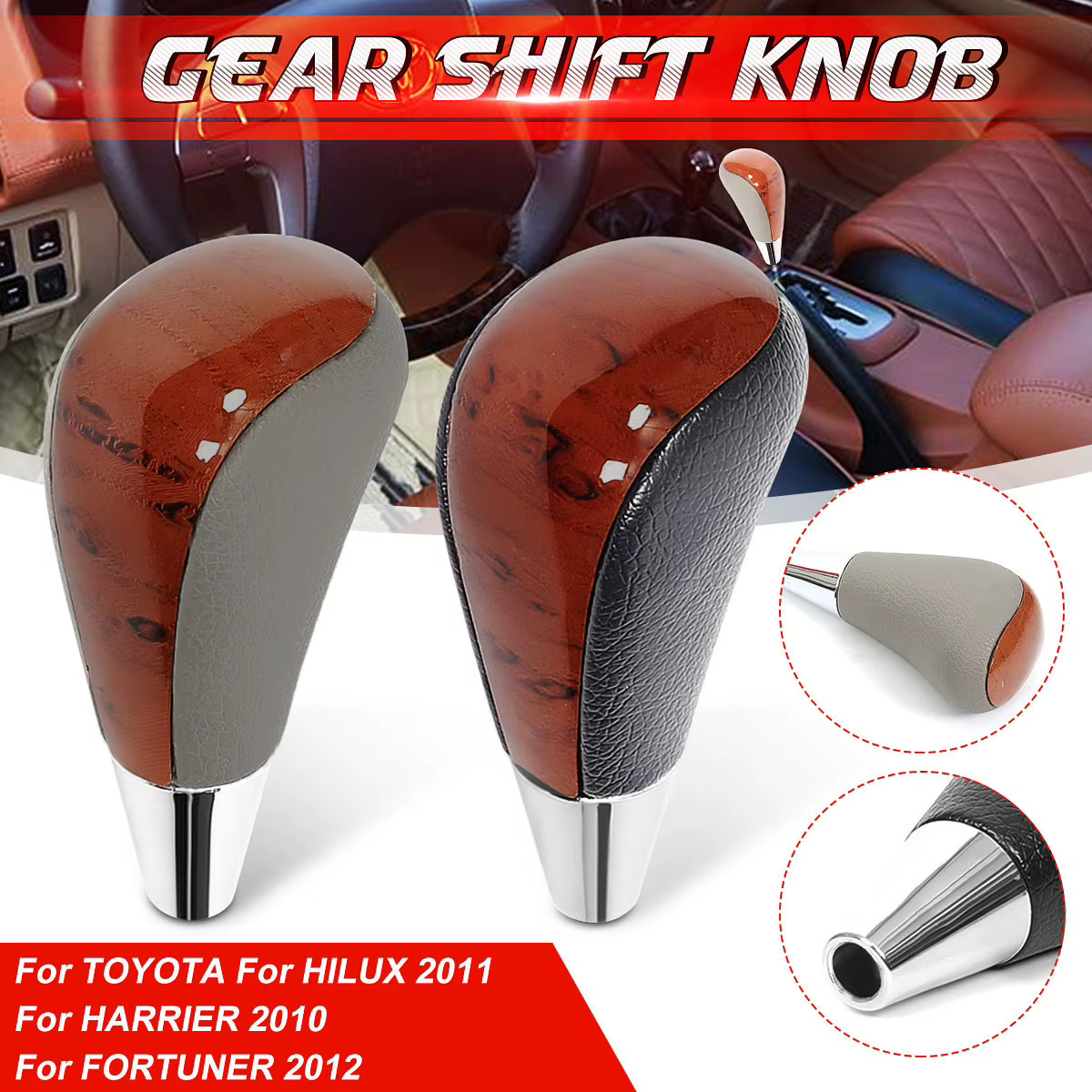 Pomo de palanca de cambios automático para Toyota Corolla Camry - imagen 5