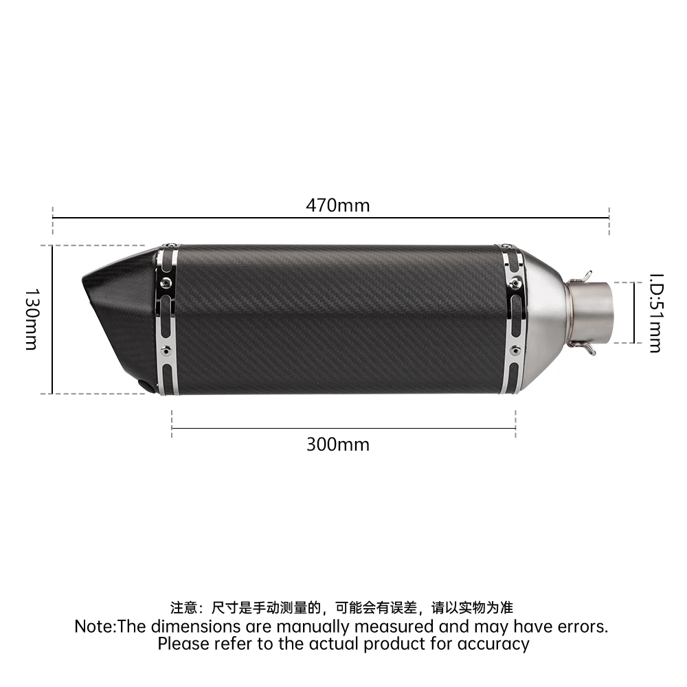 Tubo central de escape inoxidable 51 mm BMW F800 GS F700 GS F650 GS - imagen 4