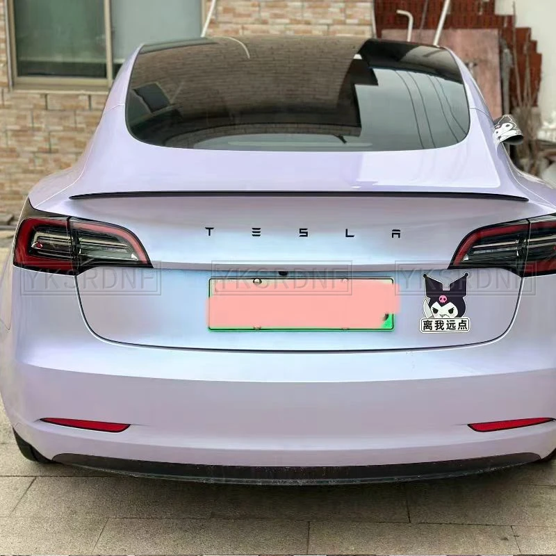 Alerón trasero fibra de carbono ABS Tesla Model 3/Y 2017-2024 Highland - imagen 4