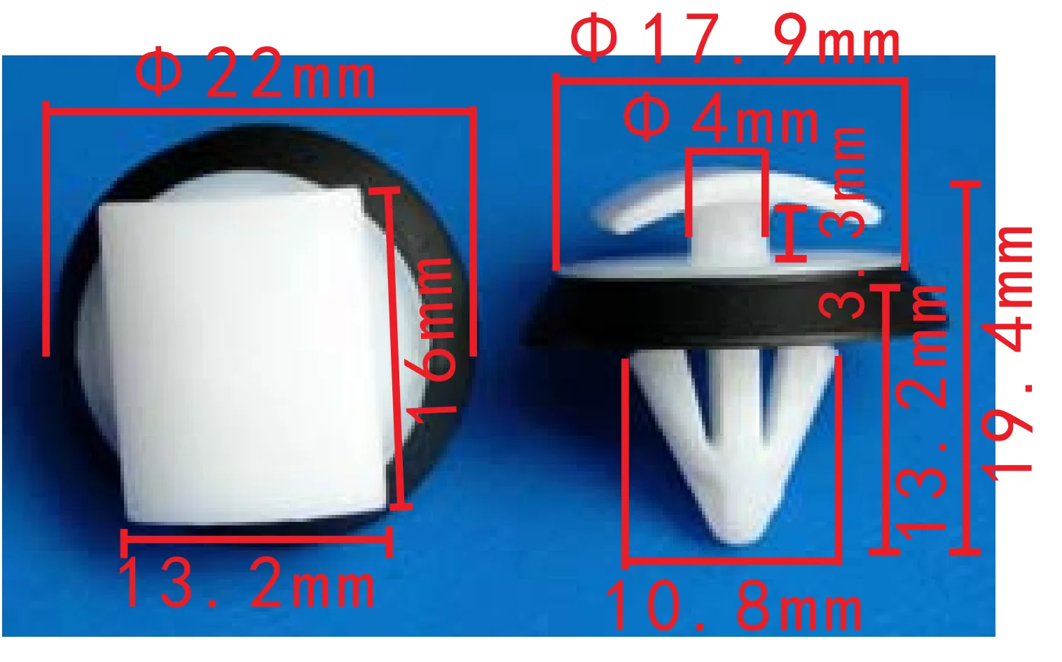 Kit fijación paragolpes WHT008801 para VW Audi - imagen 2