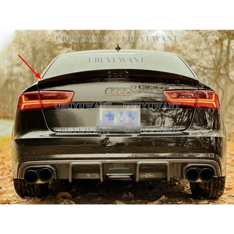 Ala maletero fibra carbono HK Audi A6 C7 (2012-2018) - imagen 3