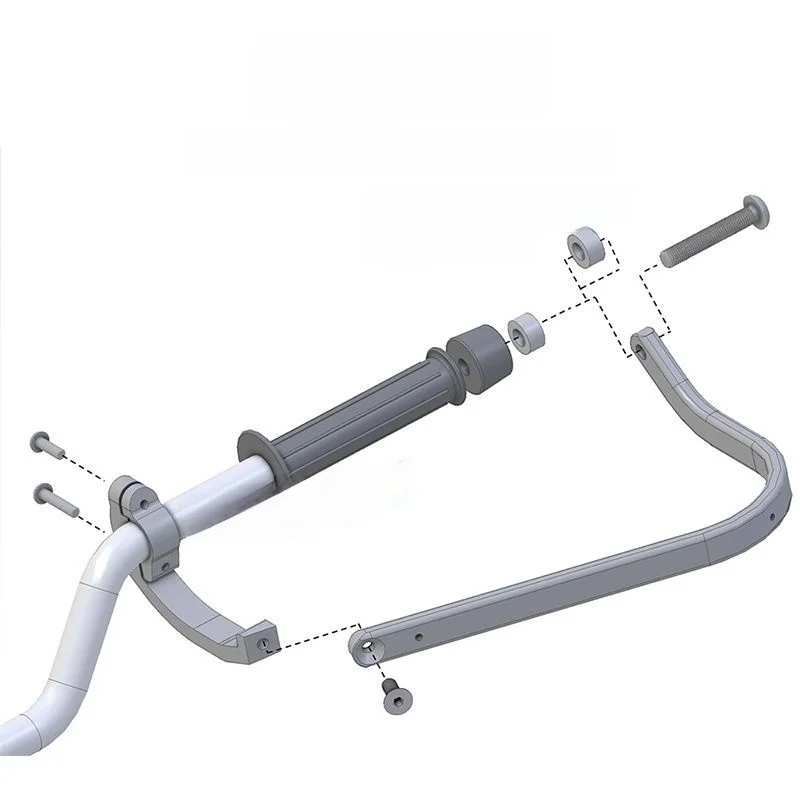 CFMOTO Protección de mano para 800MT/800MTX MT450 - imagen 5
