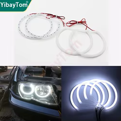 Kit Ojos de Ángel LED SMD Blanco Brillante para BMW E36 E38 E39 E46