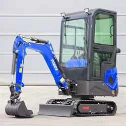 Miniexcavadora compacta diésel CE/EPA para trabajos agrícolas