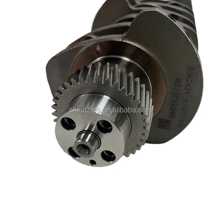 Cigüeñal motor 4BT Cummins recambio excavadora – 5362422 - imagen 4