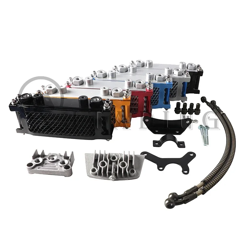 Kit de radiador de aceite universal para motocross