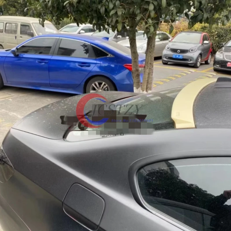 Alerón de techo BMW E92 M3 Coupé en ABS negro o fibra de carbono - imagen 3