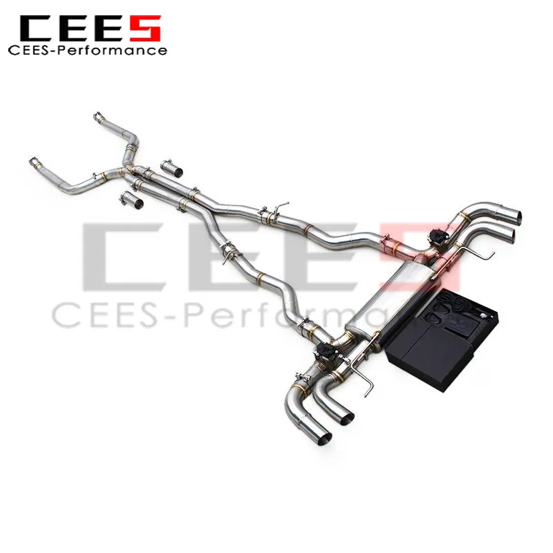 Sistema catback CEES con válvulas para BMW 750i 4.4 T 2016-2019 - imagen 5
