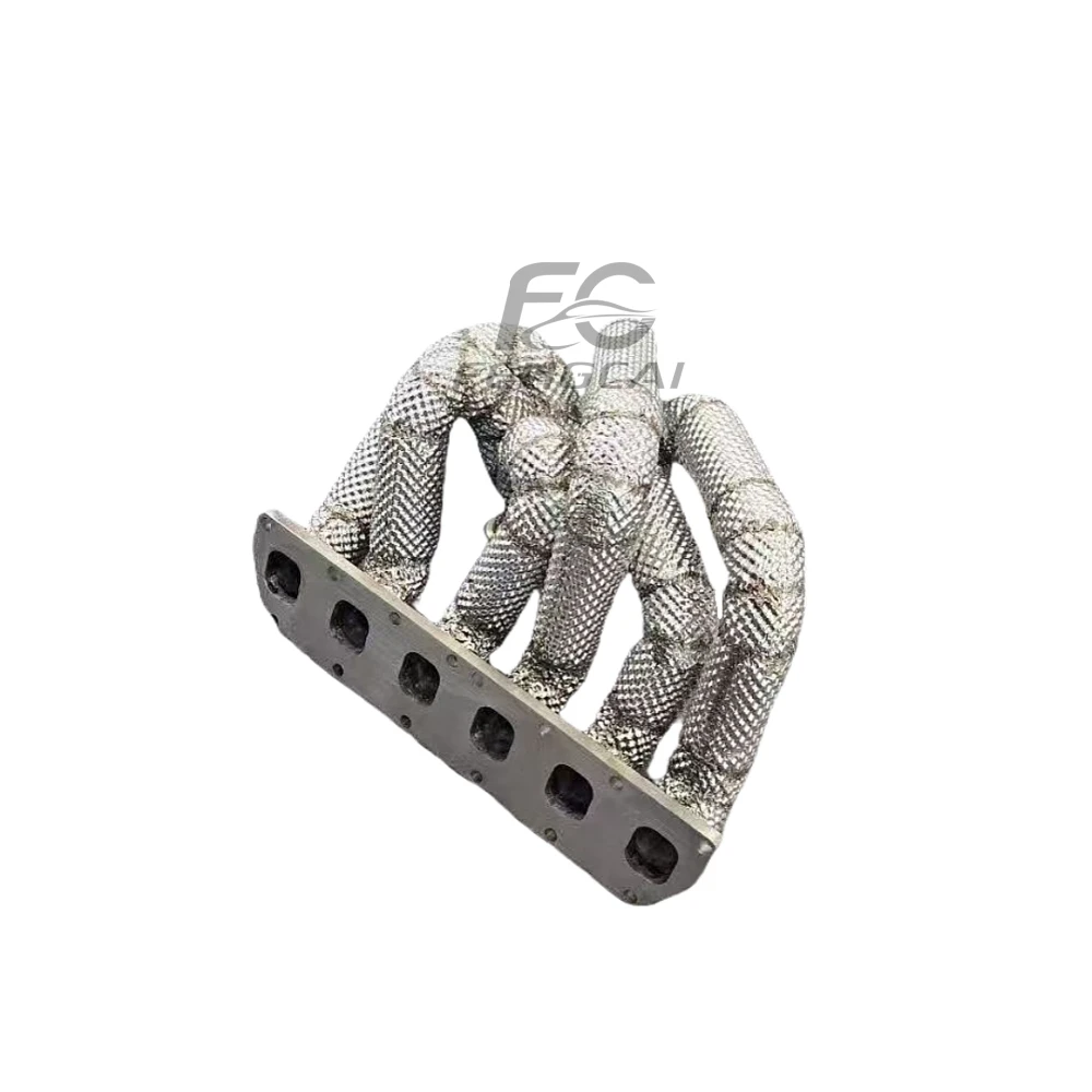 Colector de escape inoxidable de alto flujo para VW Golf R32 3.2 V6 - imagen 3