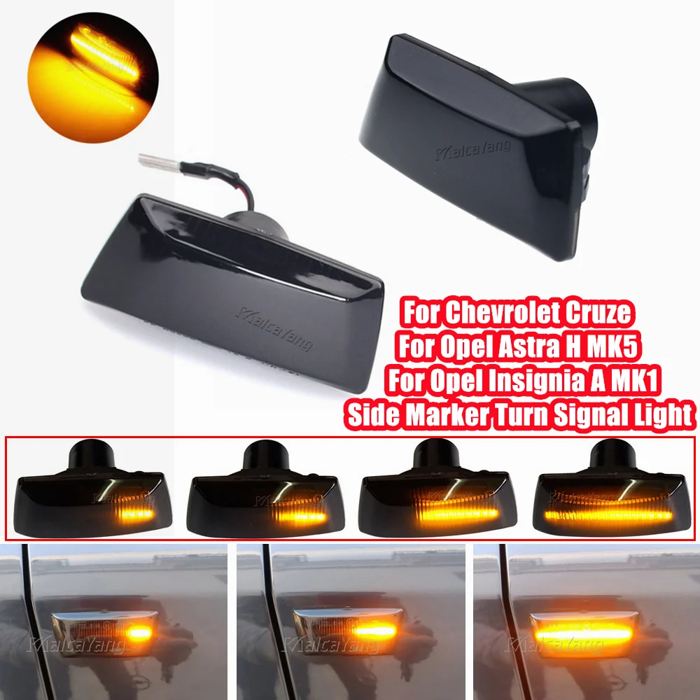 Intermitente LED lateral para Opel Corsa Chevrolet Cruze - imagen 5