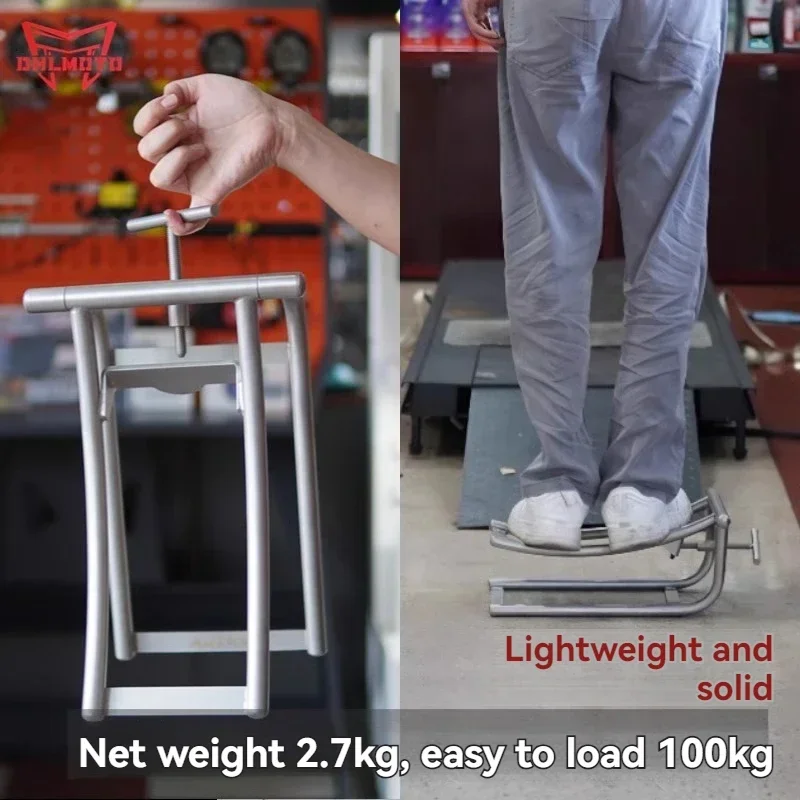 Gato elevador trasero para neumático de moto pesada - imagen 4