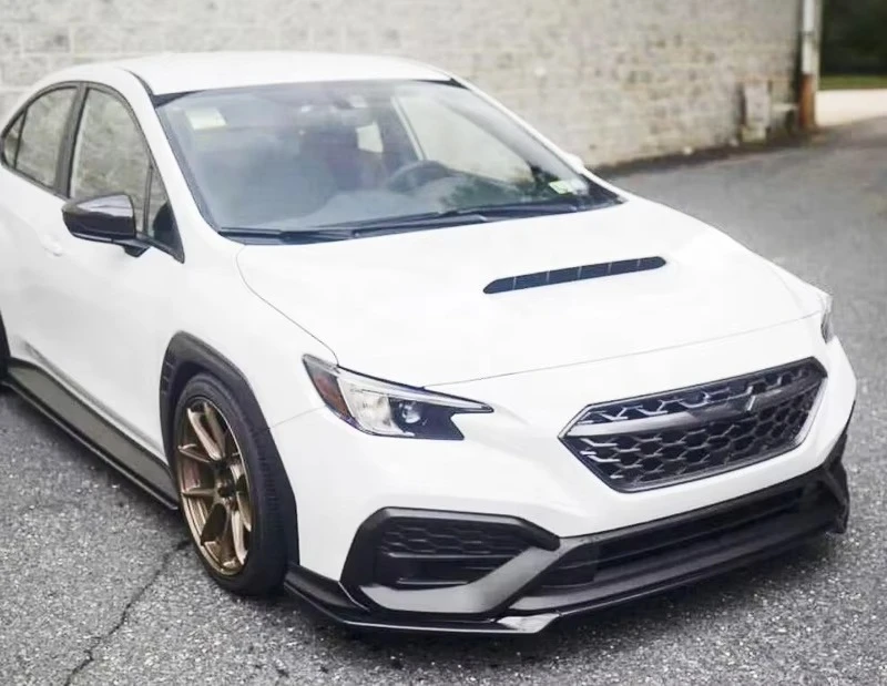 Splitter delantero de carbono STI-P para Subaru WRX S4 2022 - imagen 5