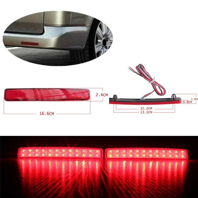 Reflector LED de parachoques con luz de freno Volkswagen T5 2003-2011 - imagen 5