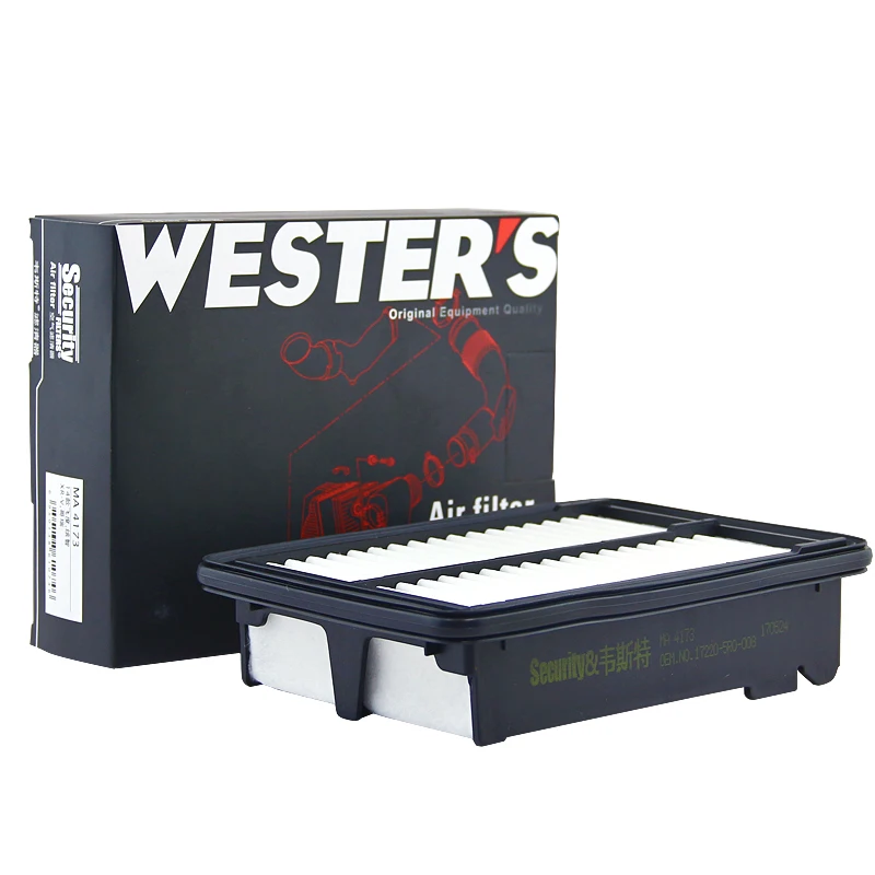 Filtro de aire WESTGUARD 17220-5R0-008 para Honda City, HR-V y Jazz