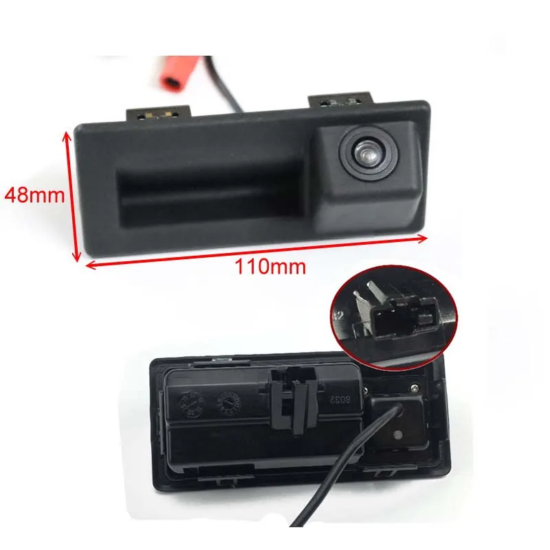 Cámara de visión trasera HD con asa para maletero Audi A4/Touran 2013 - imagen 2
