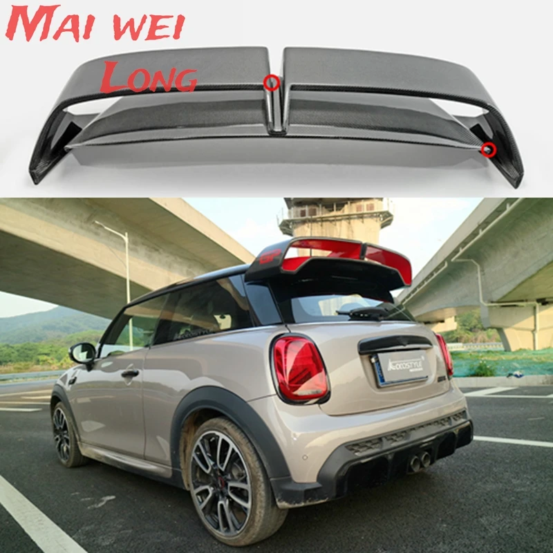 Aleron trasero de carbono brillante para Mini F55/F56 Cooper GP3