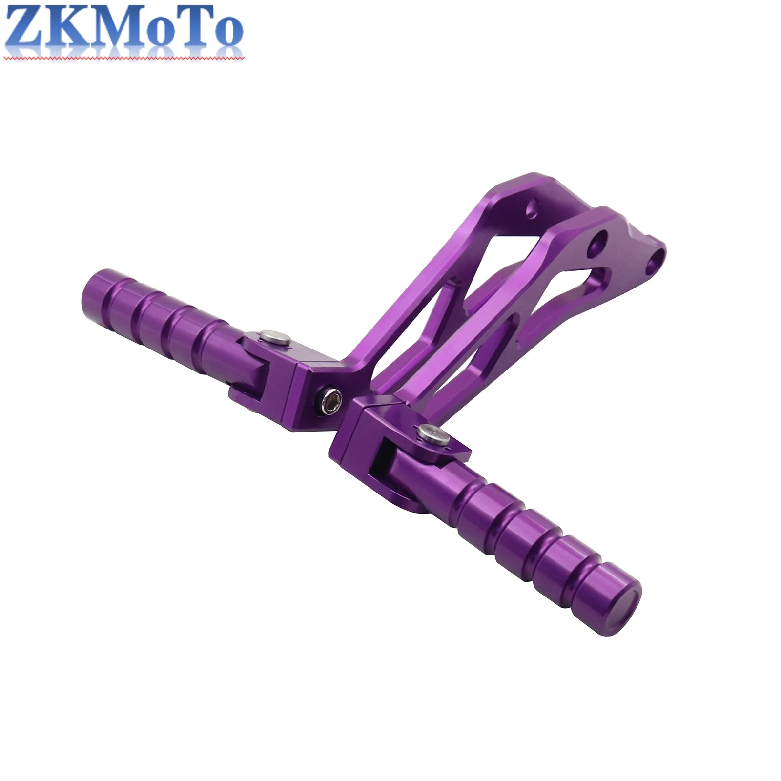 Reposapiés trasero CNC para pasajero, soporte de clavija de Pedal para sur-ron Light Bee X S para Segway X160 X260, motocicleta eléctrica, Dirt Bike - imagen 2