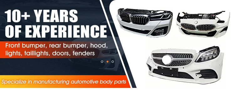 parachoques delanteros