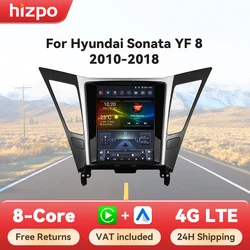 Radio coche Hizpo tipo Tesla para Hyundai Sonata YF 2010-2018