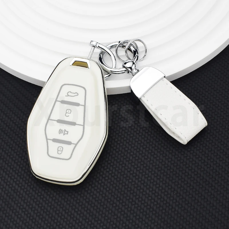 Detalle de la carcasa protectora para mando de coche