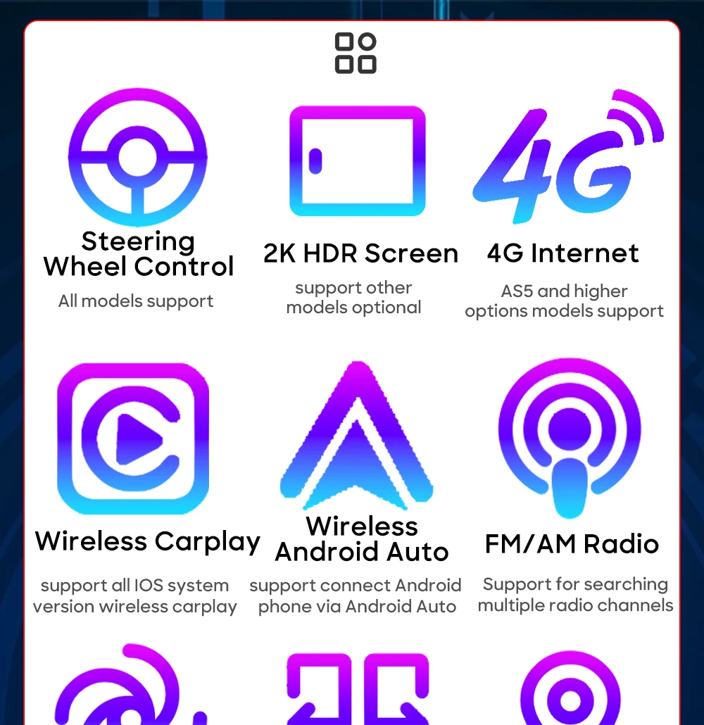 Accesorios incluidos y opciones según versión