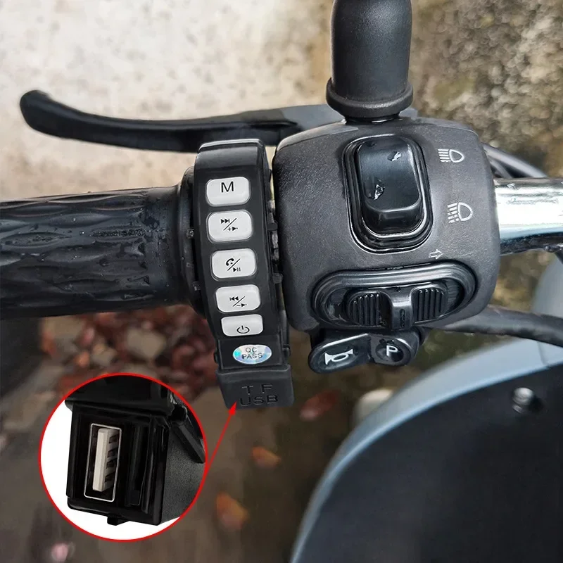 Altavoz Bluetooth para moto impermeable con manos libres 12V - imagen 5