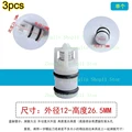 NO.9  12x26.5mm 3pcs