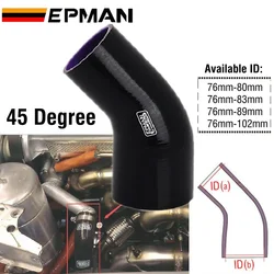 EPMAN Manguito reductor de silicona 45° para BMW E36 325/328/M3