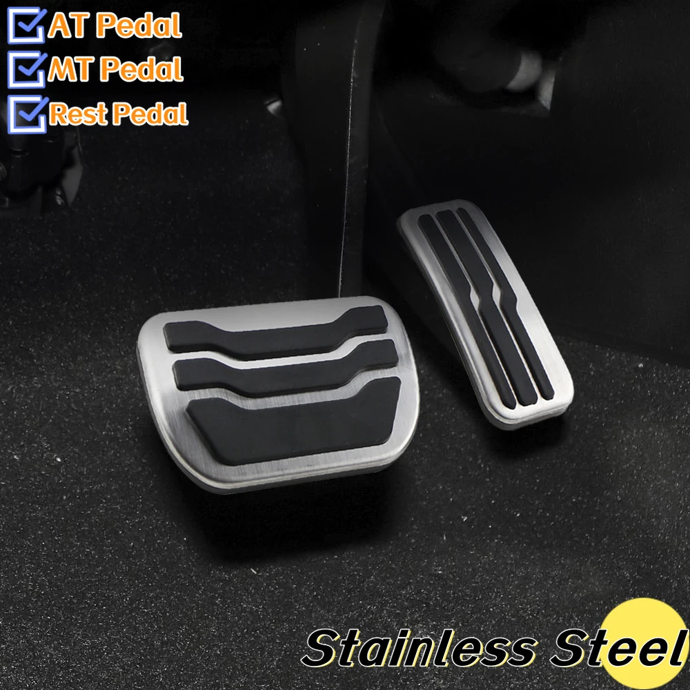 Cubrepedales pedal freno de acero inoxidable – Ford Mondeo Fusion - imagen 2