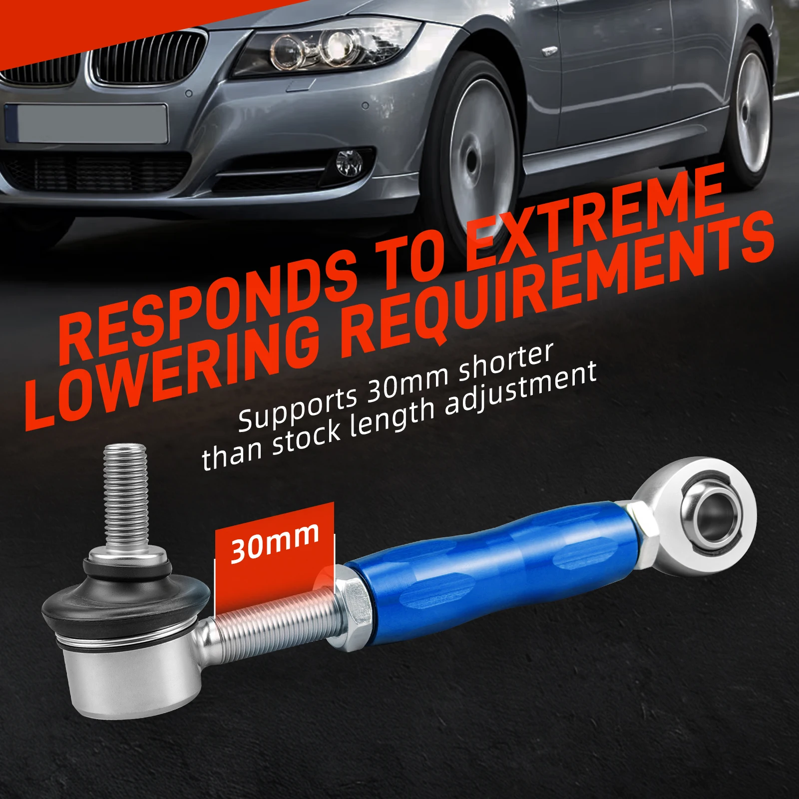Bieleta estabilizadora BMW Serie 3 E90 E91 E92 E93 – Kit reconstruir - imagen 2