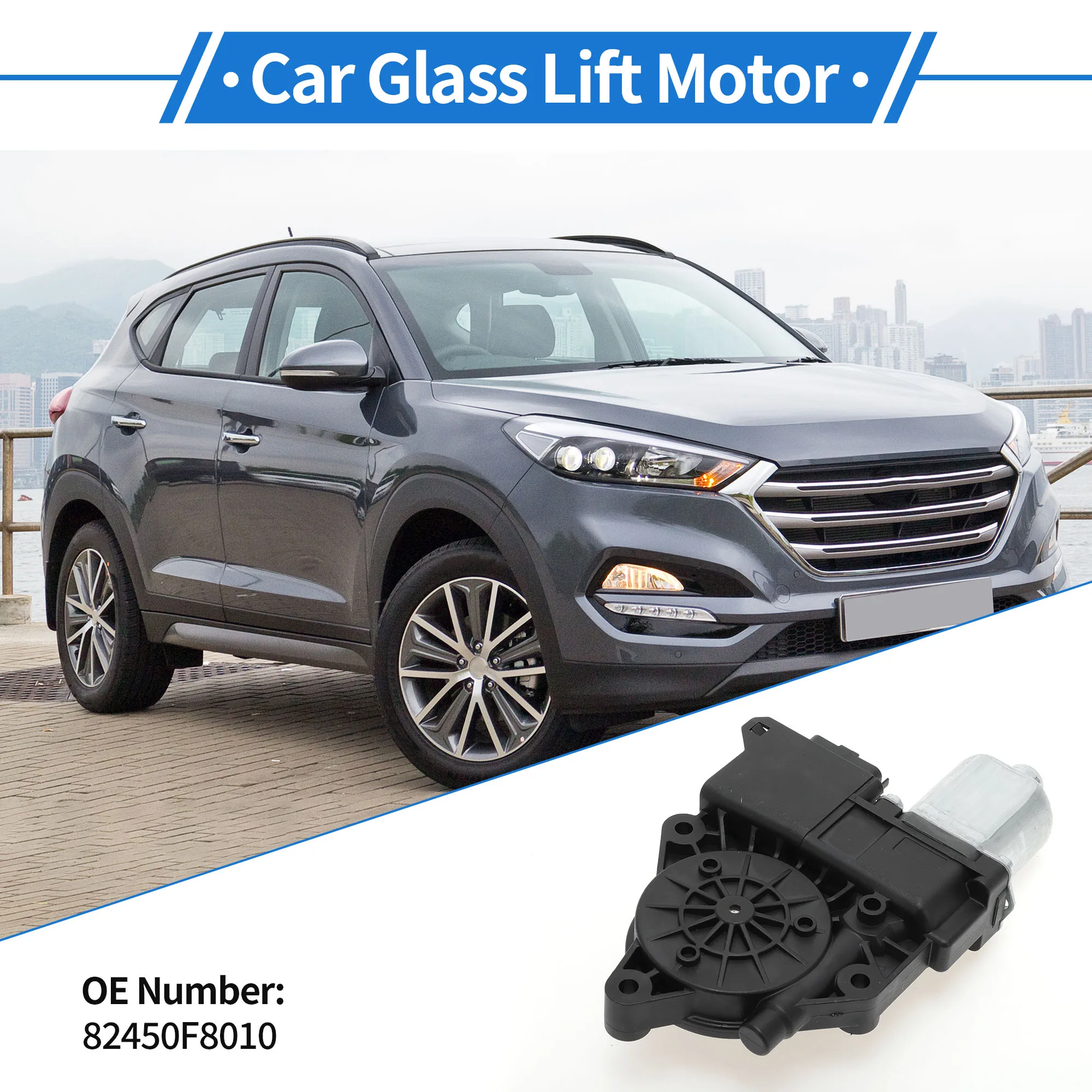 Motor regulador ventanilla eléctrica UXCELL para Hyundai Tucson TL 2015-2020 - imagen 3