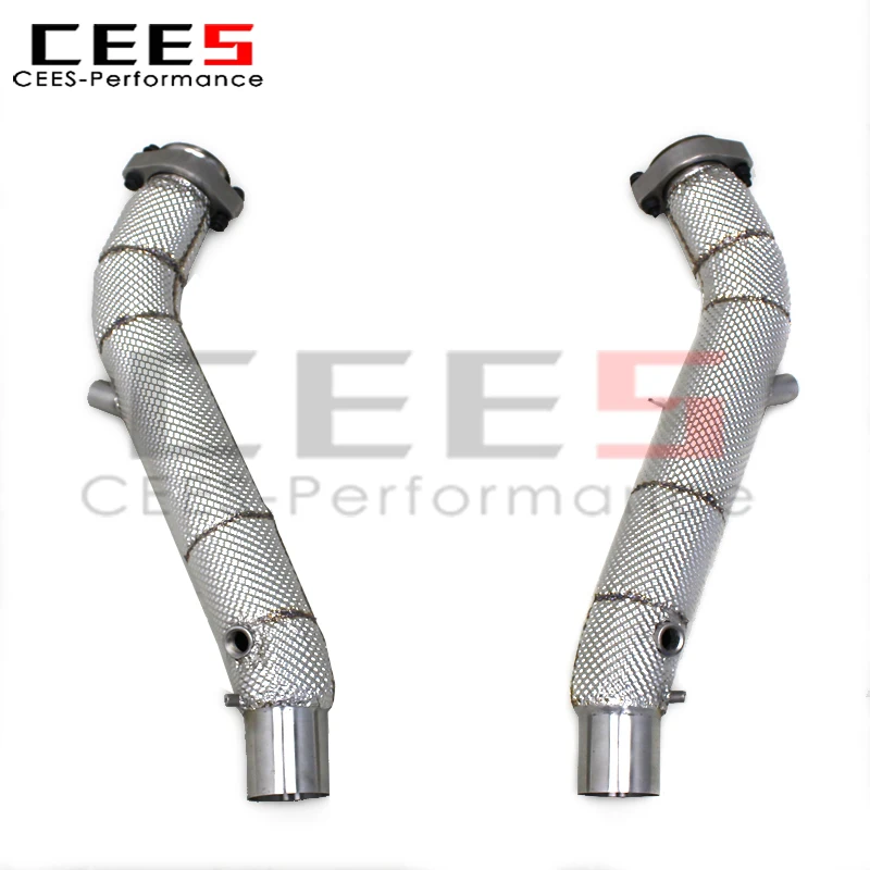 Tubo escape Cees inox flujo libre – Ferrari 360 F360 3.6 2003-2005