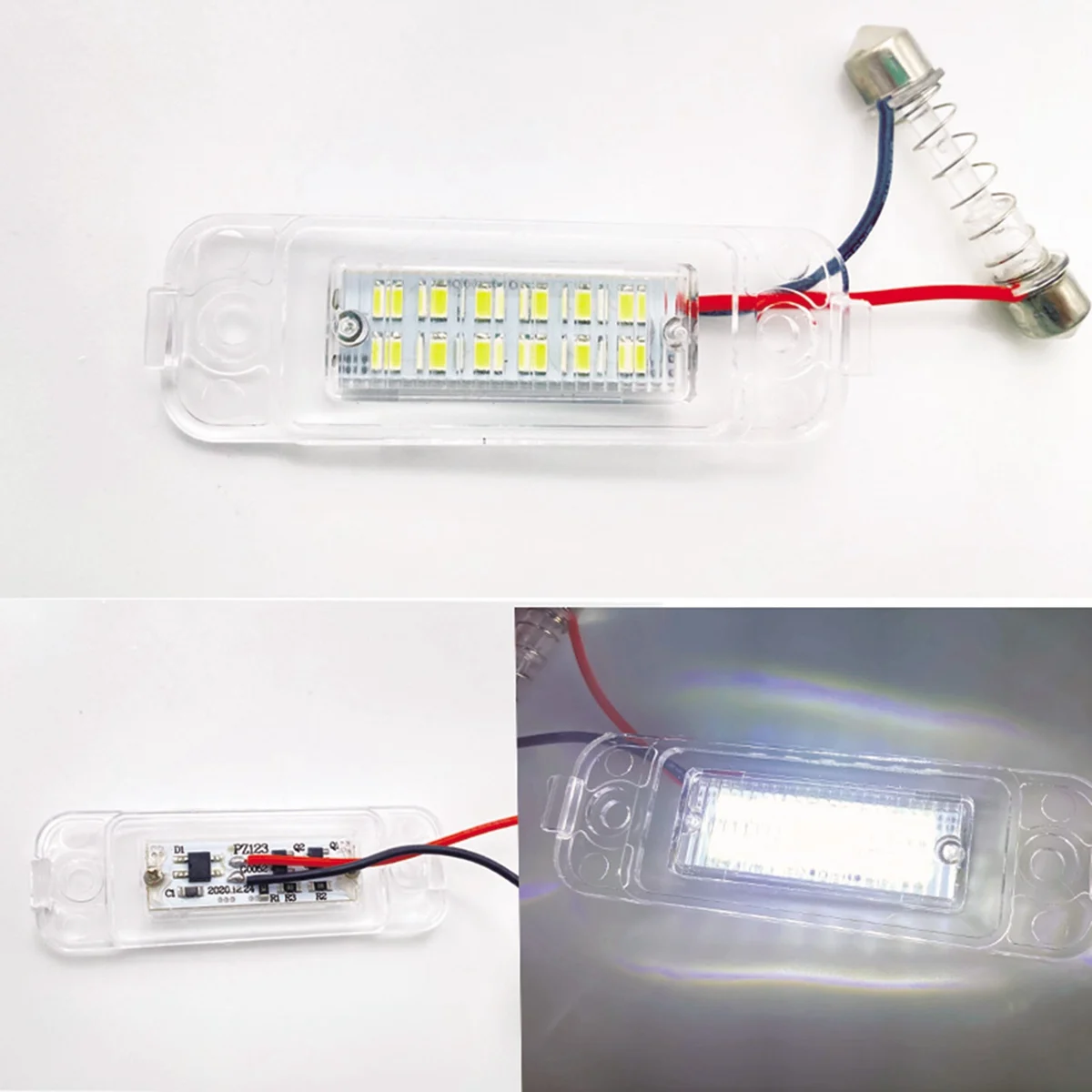 Luz LED de matrícula Canbus Mercedes-Benz ML W163/W164/X164/W251 - imagen 2