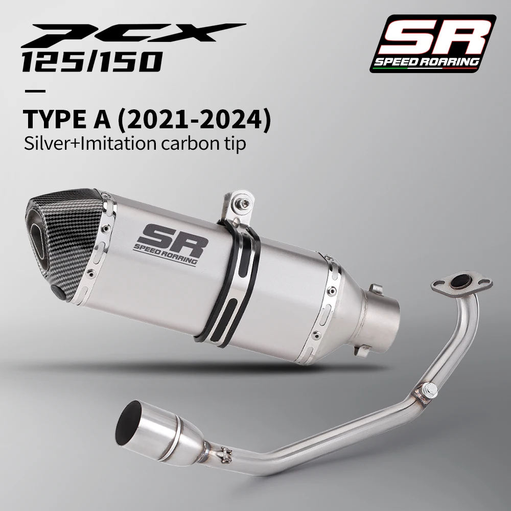 Sistema completo de escape SCORPIOVIC para Honda PCX