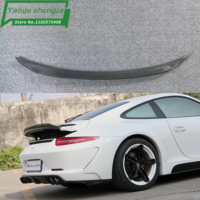 Para 2012-2015 Carrera 911 991 Ala trasera del estilo VRS 911 V-RT - imagen 2
