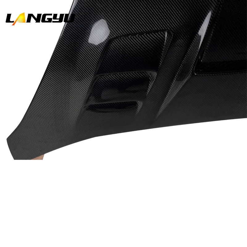 Capó fibra de carbono estilo LY para Honda Fit 2009-2013 delantero - imagen 4
