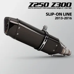 Tubo intermedio de escape con DB Killer Kawasaki Ninja/Z 250-300 (2012-2016)